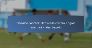 Oswaldo Sánchez: Hitos en la carrera, Logros internacionales, Legado
